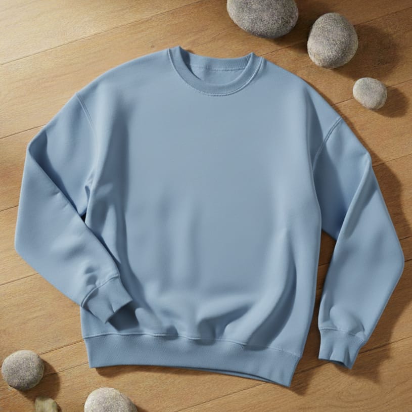 AÇIK MAVİ-SWEATSHİRT